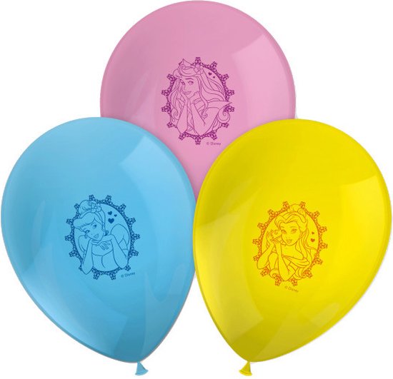 PROCOS - 8 Disney Princesses Journey-ballonnen - Decoratie > Ballonnen