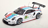 Porsche 911 RSR #94 (Wit) (25 cm) 1/18 IXO Models - Model auto - Schaalmodel - Modelauto - Miniatuur autos