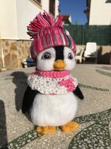 Naaldvilten Pinguïn DIY pakket