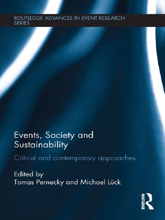 Routledge Advances in Event Research Series - Events, Societ ... - cover