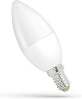 Spectrum - LED kaarslamp E14 C37 - 4W vervangt 29W - 4000K helder wit licht