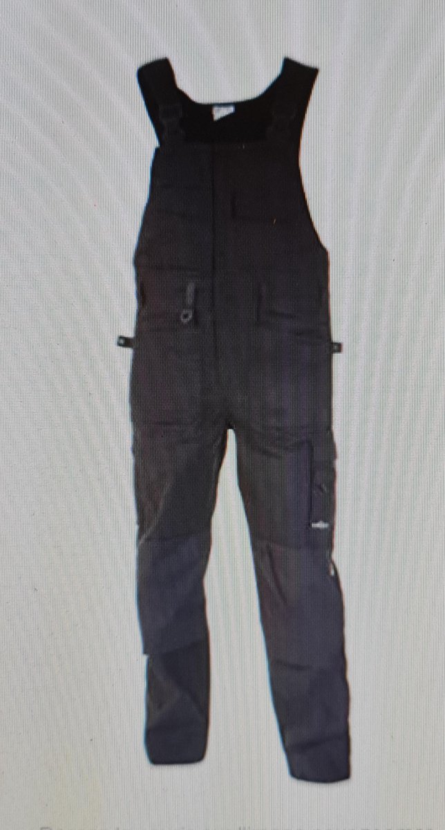 Hydrowear werkoverall M60 zwart