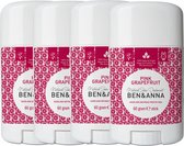 BEN&ANNA - Pink Grapefruit plastic stick - 4 pak