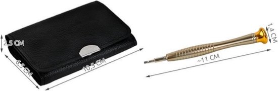 25-delige precisie schroevendraaierset | Compacte Magnetische schroevendraaiers - Torx