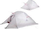 Friick Tent - Camping Tent - Kamperen - 3 Persoons Tent - Inclusief Opbergtas - Met Sneeuw Rand - Grijs