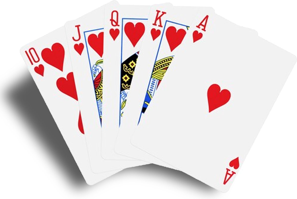 Speelkaarten 4 Decks / Stokken - Spelkaarten - Kaarten - Kaartspellen - Pesten - Klaverjassen - Toepen - Poker - Jokeren - Eenentwintigen - Eenendertigen - Kwartetten - Bridge - Hartenjagen - Patience - Solitaire - Ezelen - Liegen - Spel - Blackjack