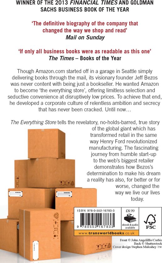 Everything Store Jef Bezos & Age Of Amaz