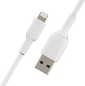 Belkin MIXIT Apple iPhone Lightning naar USB Kabel - 2 meter - Wit