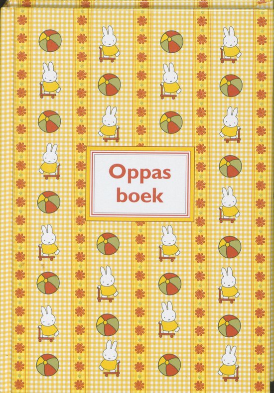 Cover van het boek 'Nijntje oppasboek'
