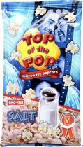 Microwave Popcorn Top of the Pop - Zout - 15 stuks