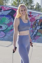 Sportsbra, sport bh, sport top Cloudy Skies - M