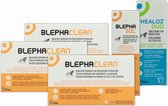 Théa Pharma - Oogzorgset: 3 x BlephaClean + 1 x BlephaSol + 1 x Thealoz Duo | oogverzorging - reiniging - oogdruppels - Blefaritis - 3maand pakket