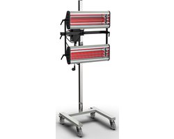 B-TEC IR-X2 Infrarood Lakdroger met 2 cassettes 2040 Watt