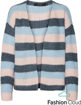 VERO MODA  Julie LS Open Cardigan china blue BLAUW XL