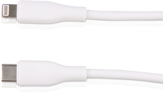 2x USB C Oplader Kabel - Geschikt voor Apple iPad, iPhone met Lightning naar USB-C Oplaadkabel - 2 Meter - CoverMore