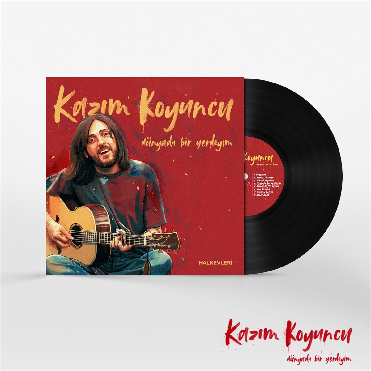 Kazim Koyuncu - Dunyada Bir Yerdeyim - LP