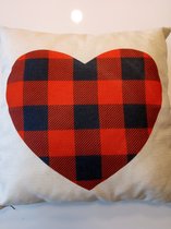 Valentijn cadeau-decorative kussen 45 x 45 cm