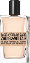 Zadig & Voltaire This is Her! Vibes of Freedom 100 ml - Eau de Parfum - Damesparfum
