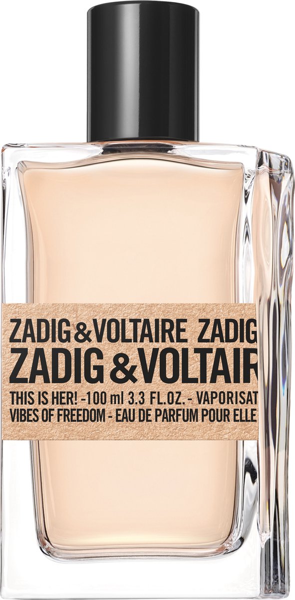 Zadig & Voltaire This is Her! Vibes of Freedom 100 ml Eau de Parfum -  Damesparfum | bol
