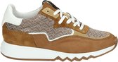 Floris van Bommel 10060-23-02 - Volwassenen Lage sneakers - Kleur: Cognac - Maat: 39.5