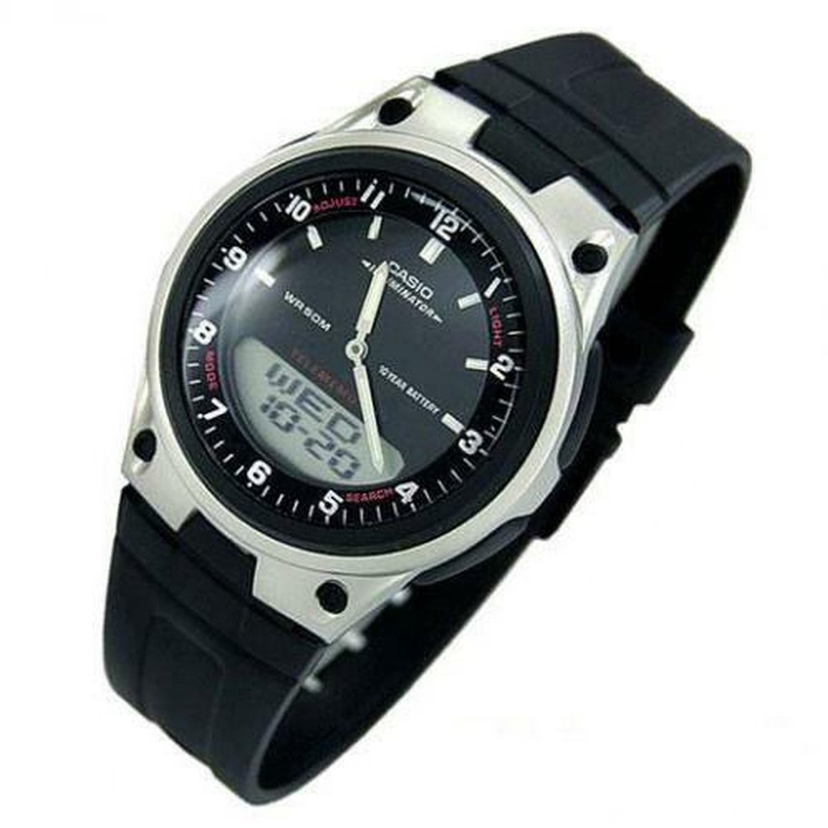 Casio collection AW-80-1A Zwart