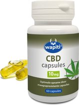 Wapiti CBD-capsules 10 mg - 60 capsules