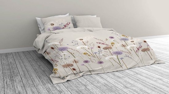 Snoozing Vive Dekbedovertrek - Tweepersoons - 200x200/220 cm - Zand van Snoozing — afbeelding 3