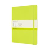 Moleskine Classic Notitieboek - Extra Large - Softcover - Blanco - Citroen Groen