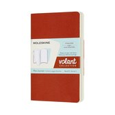 Moleskine Volant Journals - Pocket - Blanco - Oranje/Blauw