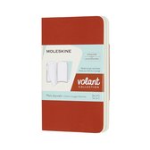 Moleskine Volant Journals - Extra Small - Blanco - Oranje/Blauw