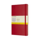 Moleskine Classic Notitieboek - Large - Softcover - Geruit - Rood
