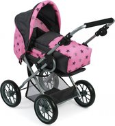 Bayer Chic Poppenwagen Combi Leni Roze Ster