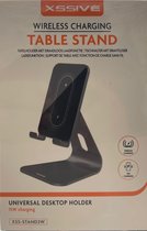 Xssive - WIRELESS CHARGING TABLE STAND - tafelhouder met draadloos laadfunctie - universeel desktop houder - 15W charging - XSS-STAND3W