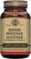Reishi, Shiitake en Maitake (paddenstoelenextract) Solgar 30228
