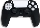 Siliconen beschermhoes Dualsense controller - Siliconen hoesje voor de PS5 controller - ZWART