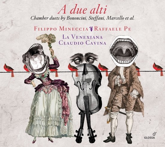 Filippo Mineccia, Raffaele Pe, La Venexiana, Claudio Cavina - A Due Alti (CD)