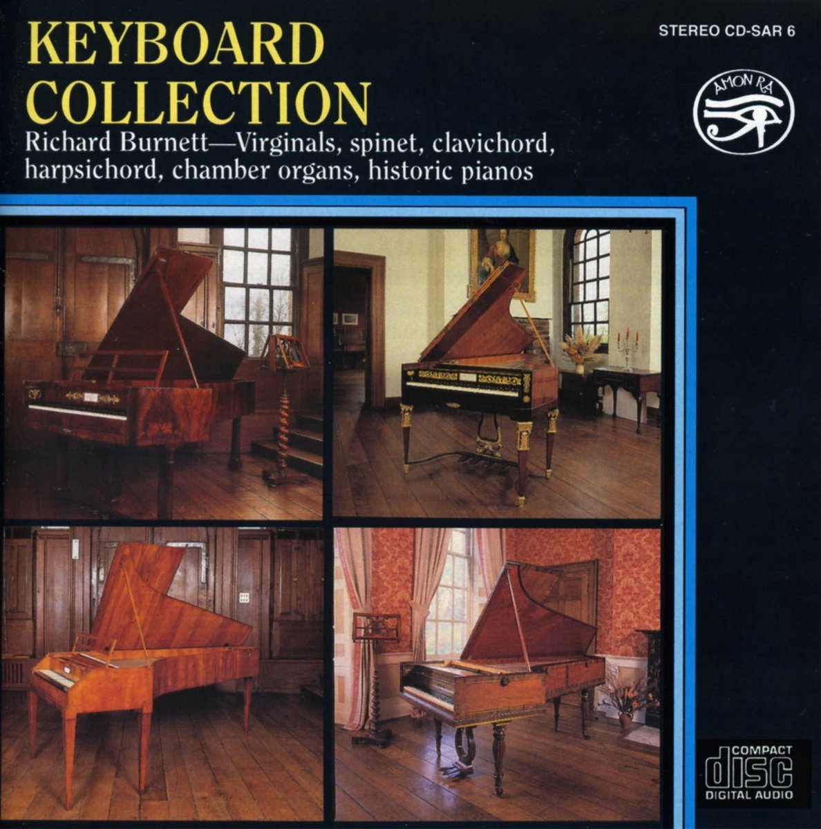 Richard Burnett - Keyboard Collection - Virginals, Spinet, Clavichord (CD)