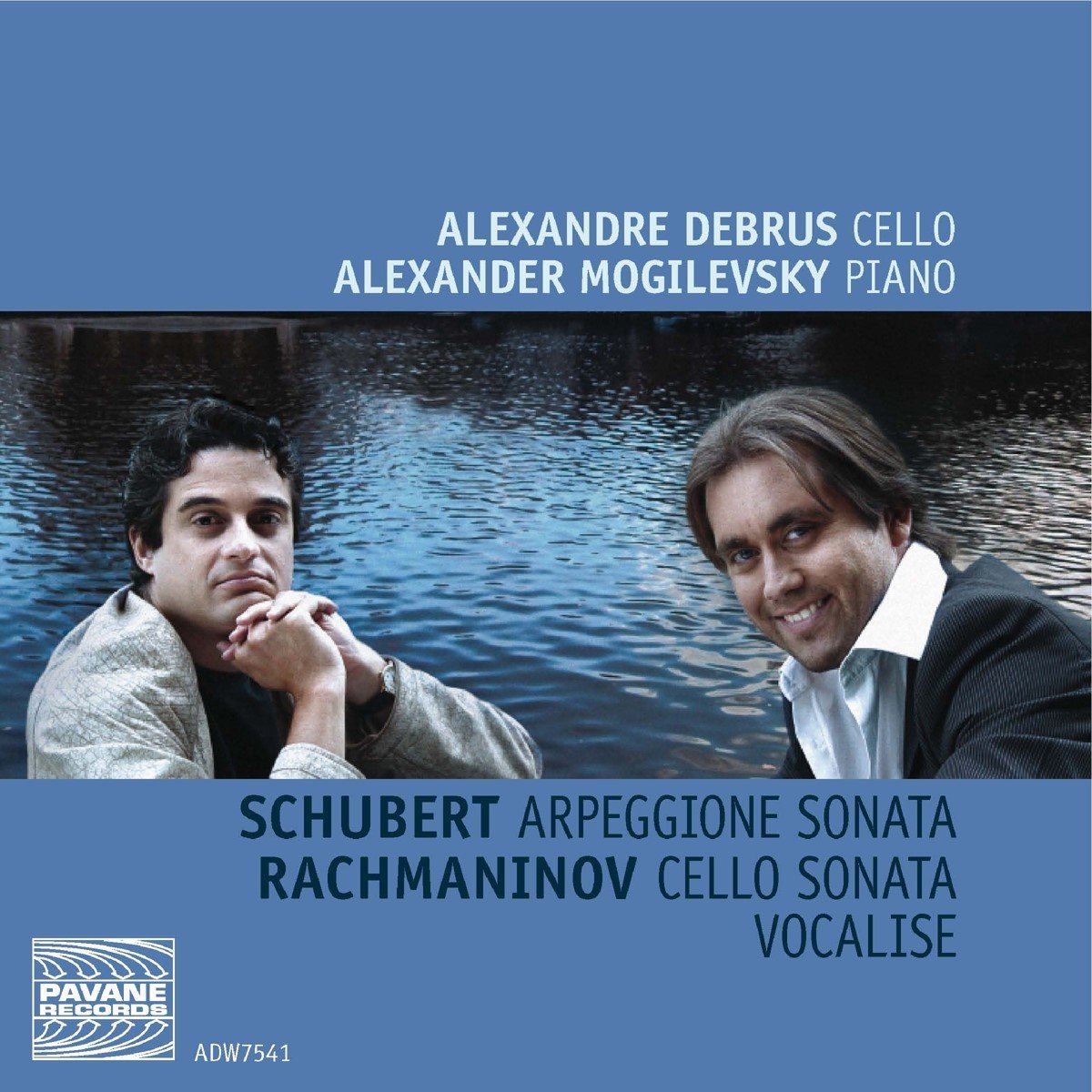 Alexendre Debrus & Alexander Mogilevsky - Live Recording Schubert & Rachmaninov (CD)