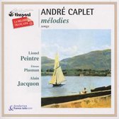 Lionel Peintre, Alain Jacquon, Étienne Plasman - Caplet: Mélodies / Songs (CD)