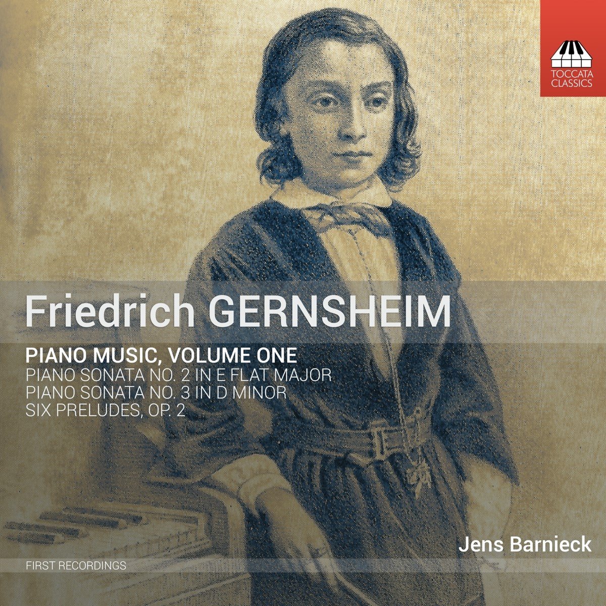 Jens Barnieck - Gernsheim: Piano Music, Volume One (CD)