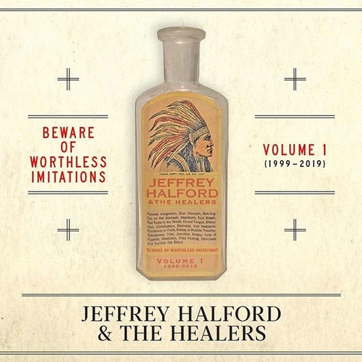 Jeffrey Halford & The Healers - Beware Of Worthless Imitations Vol.1 (1999-2019) (CD)