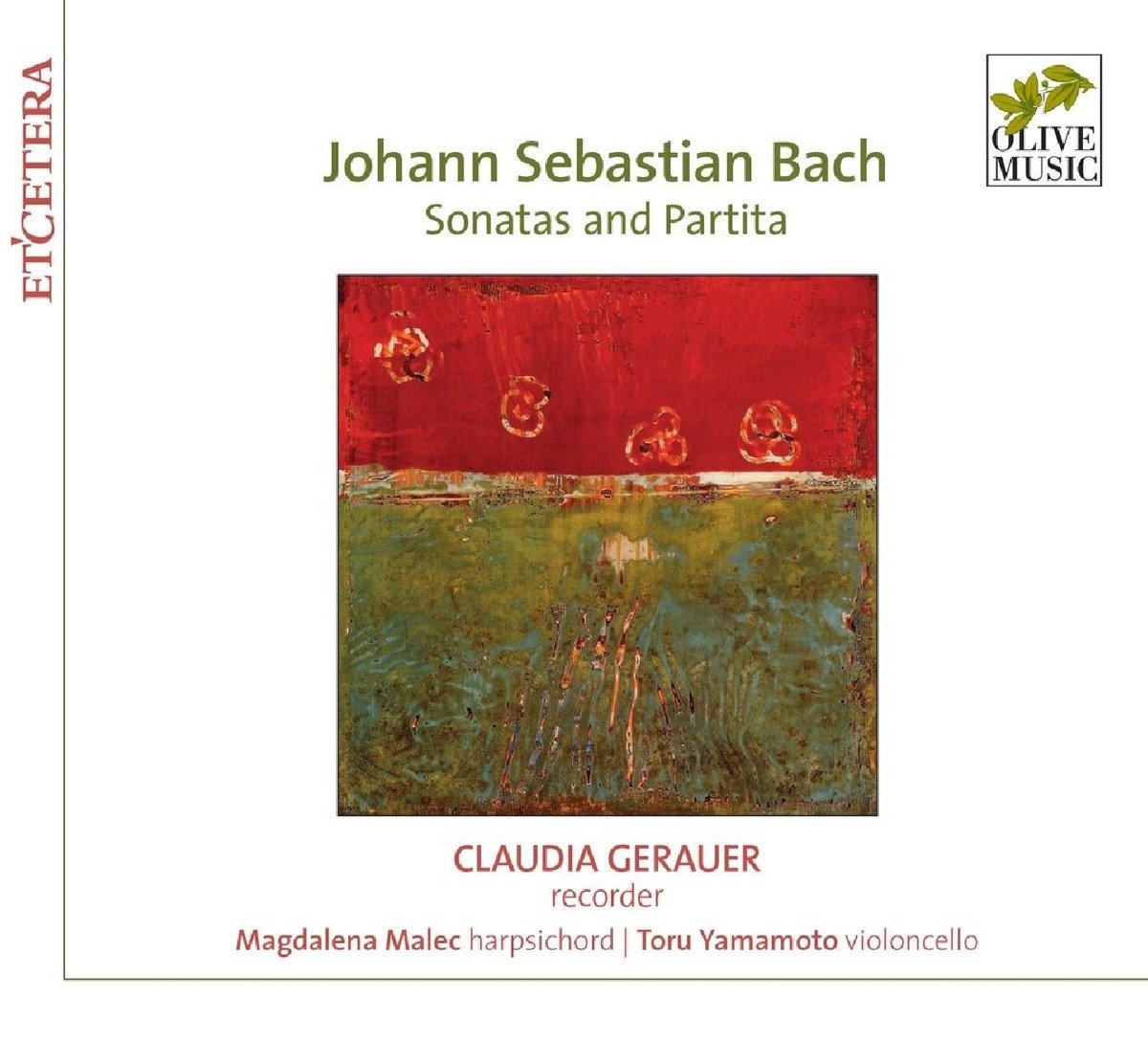 Claudia Gerauer, Magdalena Malec, Toru Yamamoto - J.S. Bach: Sonatas And Partita (CD)