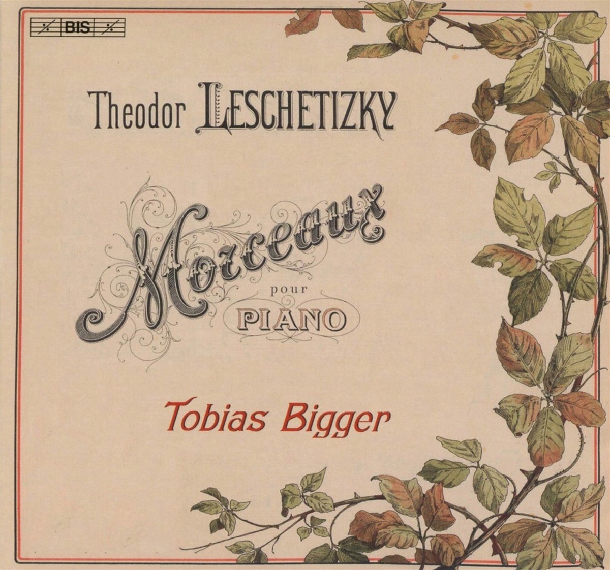 Tobias Bigger - Morceaux Pour Piano (SACD)