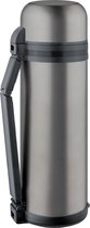 Isosteel Rvs Thermosfles 1,8 Liter Donkergrijs