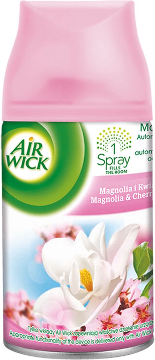 Airwick Freshmatic Luchtverfrisser Navulling - Magnolia & Cherry 250 ml