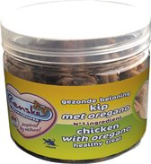 Renske Kat Beloning Hartjes 100 g - Kattensnack - Kip&Oregano