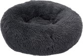 Fluffy 40cm Hondenmand Kattenmand Mand Donker Grijs