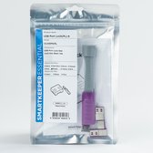Smart Keeper Essential USB-A Port Lock (6x) + Lock Key Basic (1x) - Paars