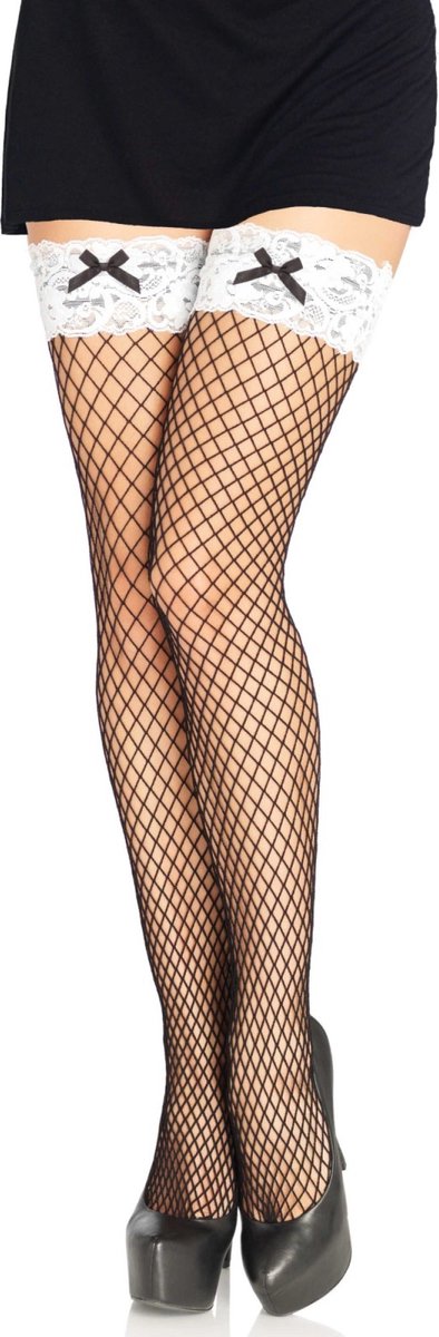 Industrial Net Thigh Highs