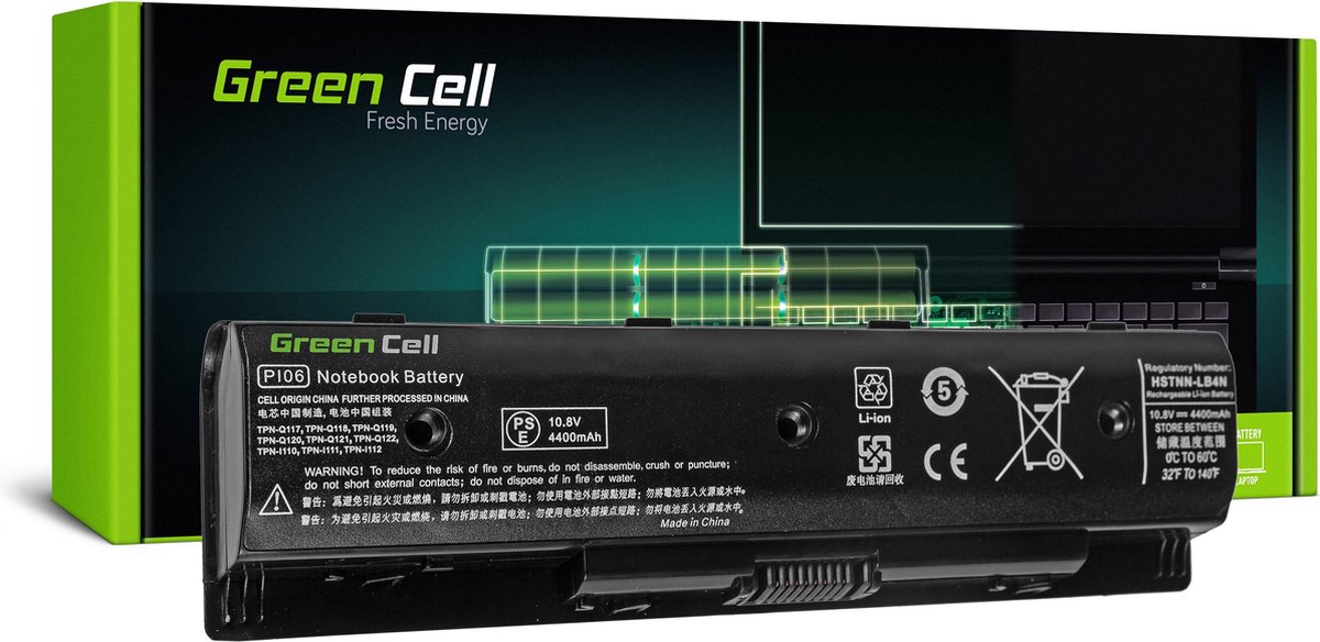 Batterij geschikt geschikt voor Dell Pavilion 14 15 17 Envy 15 17 / 111V 4400mAh.
